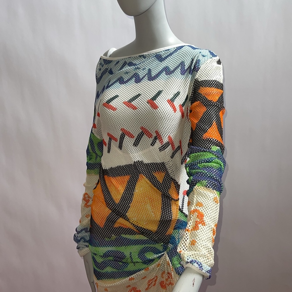 Vivienne Westwood ANGLOMANIA dress fishnet SS14 set of 2 new no tag medium - Picture 5 of 16
